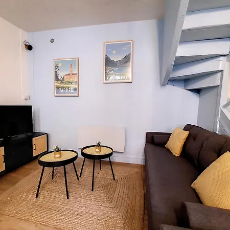 Maison La Petite Bleue - Balcon - Wifi Fibre - Menage Inclus 펜션